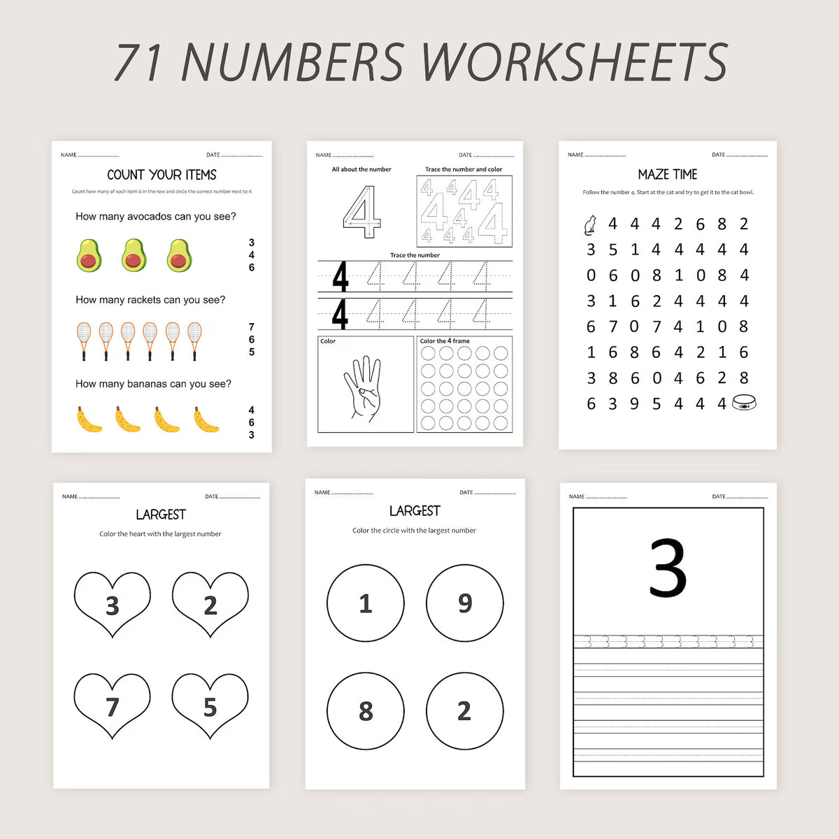 Fun & Engaging Worksheets for Preschool Kids