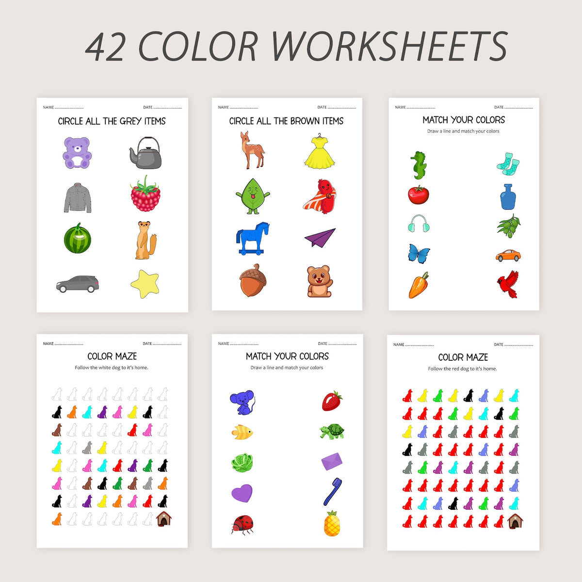 Fun & Engaging Worksheets for Preschool Kids