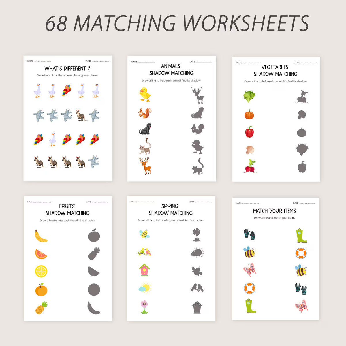 Fun & Engaging Worksheets for Preschool Kids
